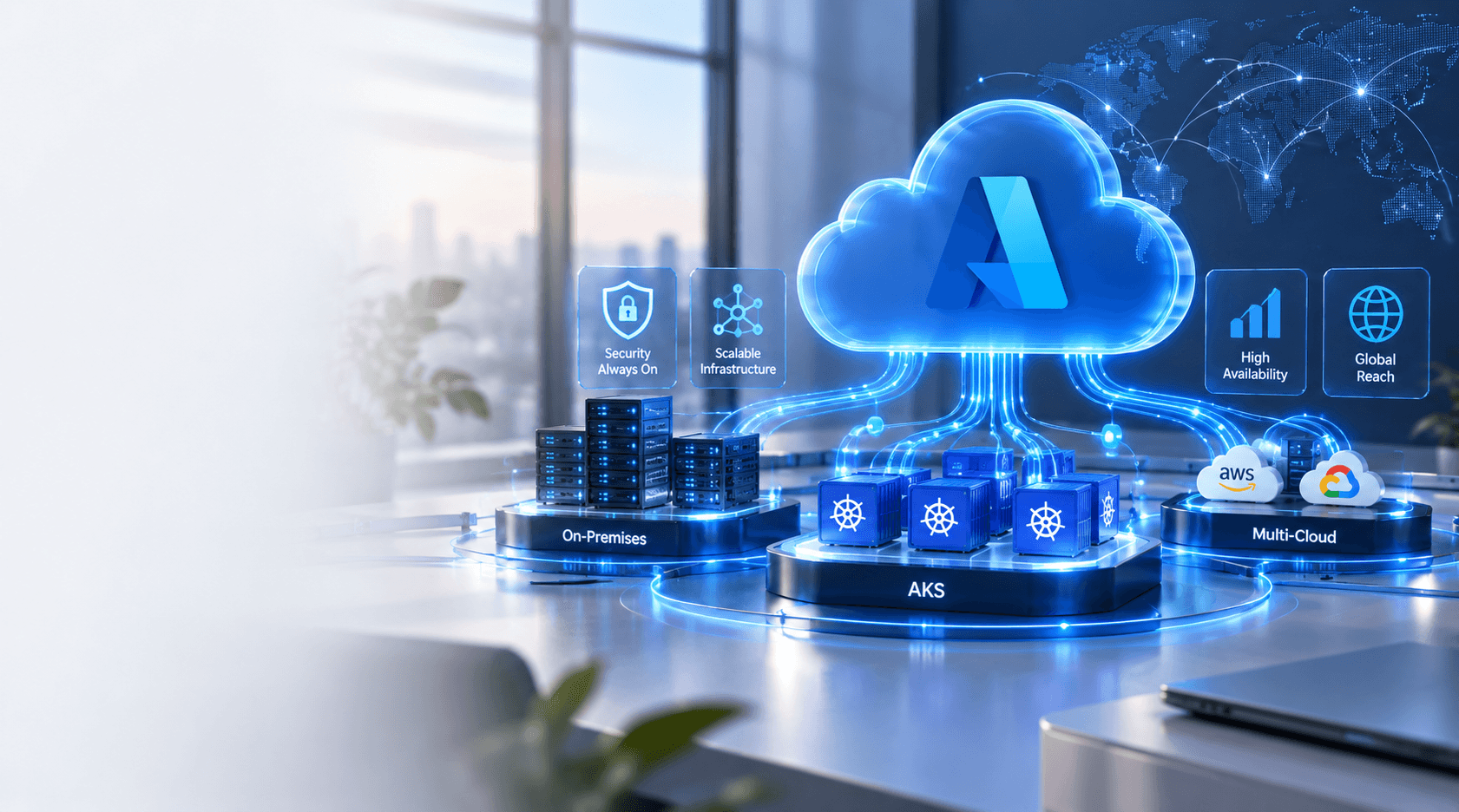 Microsoft Azure cloud services